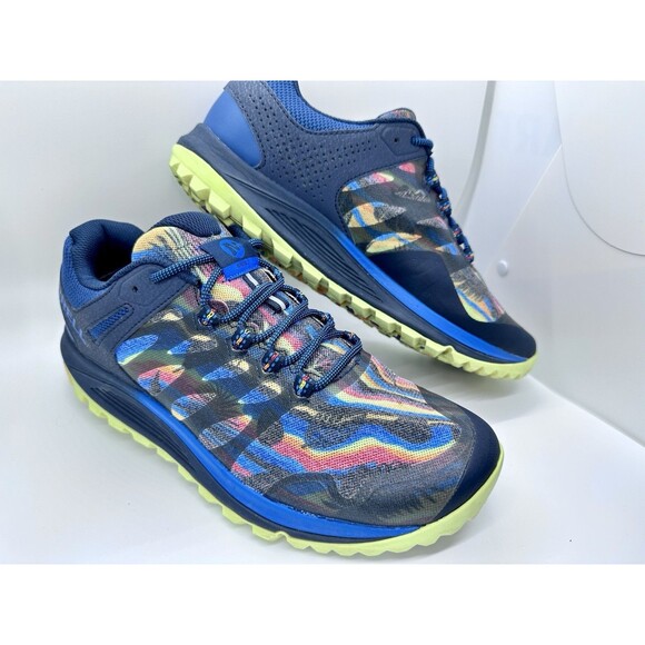 Merrell Nova 2 Rainbow Trail Running Shoes Mens Size 8.5 Wide J067179W Hiking - Picture 1 of 9